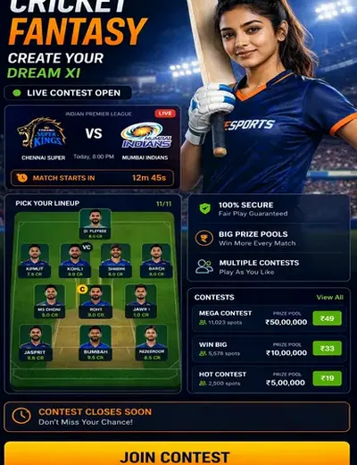 Hero11 (hero11 app) fantasy cricket & matchday visual 3